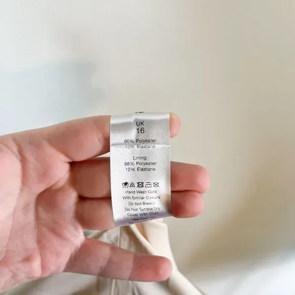 Lavish Alice NWOT Strapless Sheath Midi Dress Size 12 - Picture 5 of 5